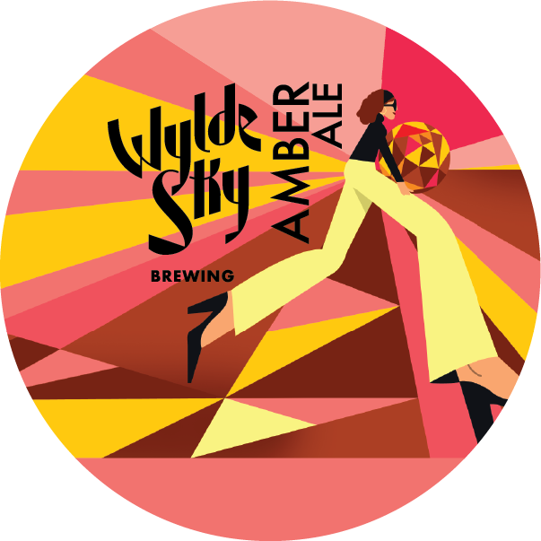 Fresh Draught AMBER ALE ABV 4.0 Wylde Sky Brewing